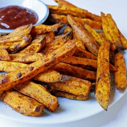 Spiced & Baked Sweet Potato Fries