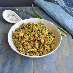Egg with garlic chives