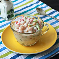 Chickpeas Raitha