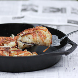 Straw Mat Potatoes
