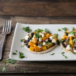 Butternut Squash Tostada