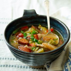 Slow-Cooker Chicken Gumbo