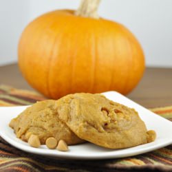 Pumpkin Butterscotch Cookies