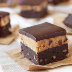 Caramel Cheesecake-Topped Brownies