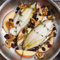 Caramelized Endives and Apples