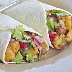 Burritos with Potatoes, Poblanos