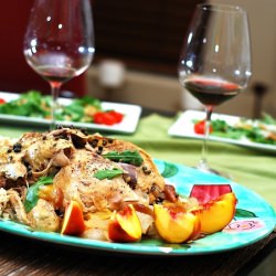 Slow Cooker Chicken with Peaches