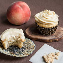 Peach Cupcakes