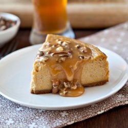 Pumpkin Ale Cheesecake