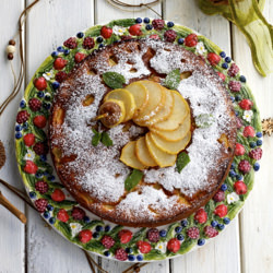 Ricotta & Pear Cake