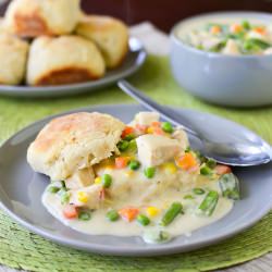 Creamy Chicken and Biscuits