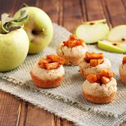 Caramel Apple Cookie Cups