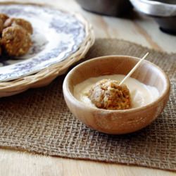 Blue Cheese Salmon Meatballs