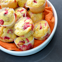 Cranberry Cream Cheese Muffins