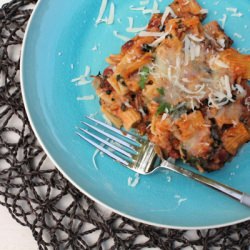 Baked Mezzi Rigatoni with Kale