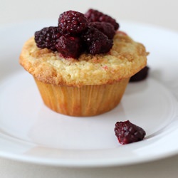 Lemon Vanilla Bean Muffins