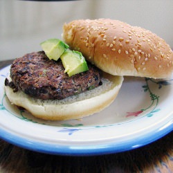 Spicy Smoky Black Bean Burgers
