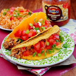 Crock Pot Chicken Tacos