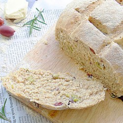 Rosemary Olive Peasant Bread