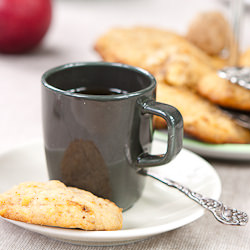 Apple cookies with walnuts