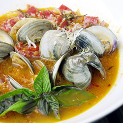 Clams with White Wine