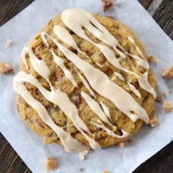 Pumpkin Toffee Cookies