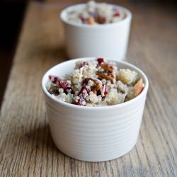 Apple Cranberry Pecan Quinoa Salad