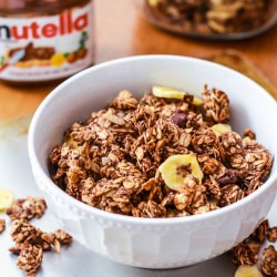 Nutella Banana Granola