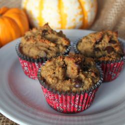 Paleo Banana Chocolate Chip Muffins