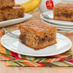 Butterscotch Banana Cake
