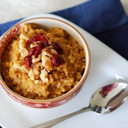 Pumpkin & Maple Steel Cut Oatmeal