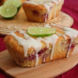 Cranberry Lime Mini Loaves