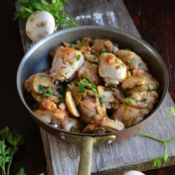 Chicken chasseur w/ mushrooms