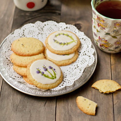 Lavender Cookies