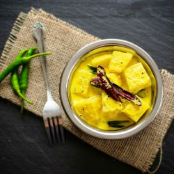 Dum Aloo Potatoes in a Spicy Sauce
