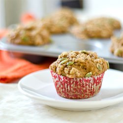 Healthy Pumpkin Pie Muffins