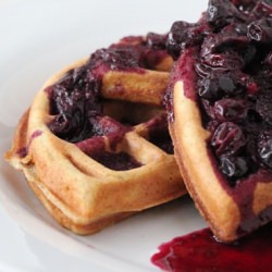 Blueberry Waffles