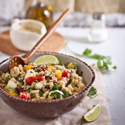 Quinoa with Ricotta and Garam Masal