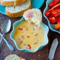 Double Melted Cheese & Pepper Dip