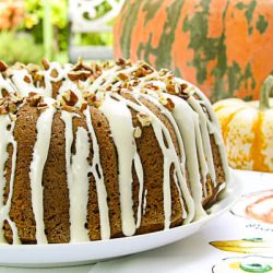 Pumpkin Pecan Cake