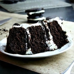 Stuffed Oreo Cake