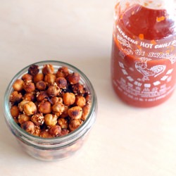 Sriracha Roasted Chickpeas