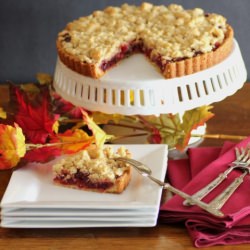 Cranberry Almond Tart