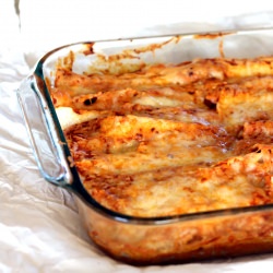 Black Bean Pumpkin Enchiladas