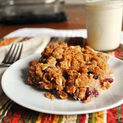 Cranberry Apple Crisp