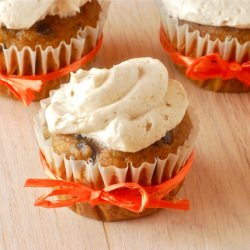 Pumpkin Chocolate Chip Cupcakes