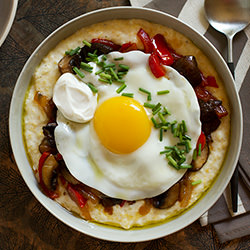 Polenta w/ Mushrooms