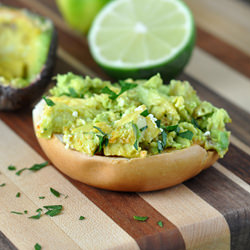 Avocado w/ Cayenne, Lime, and Parmesan