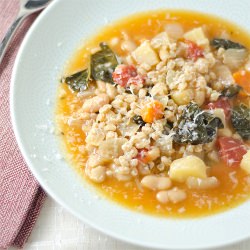 Vegetarian Italian Farro Soup