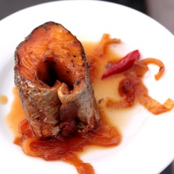 Vietnamese braised trout